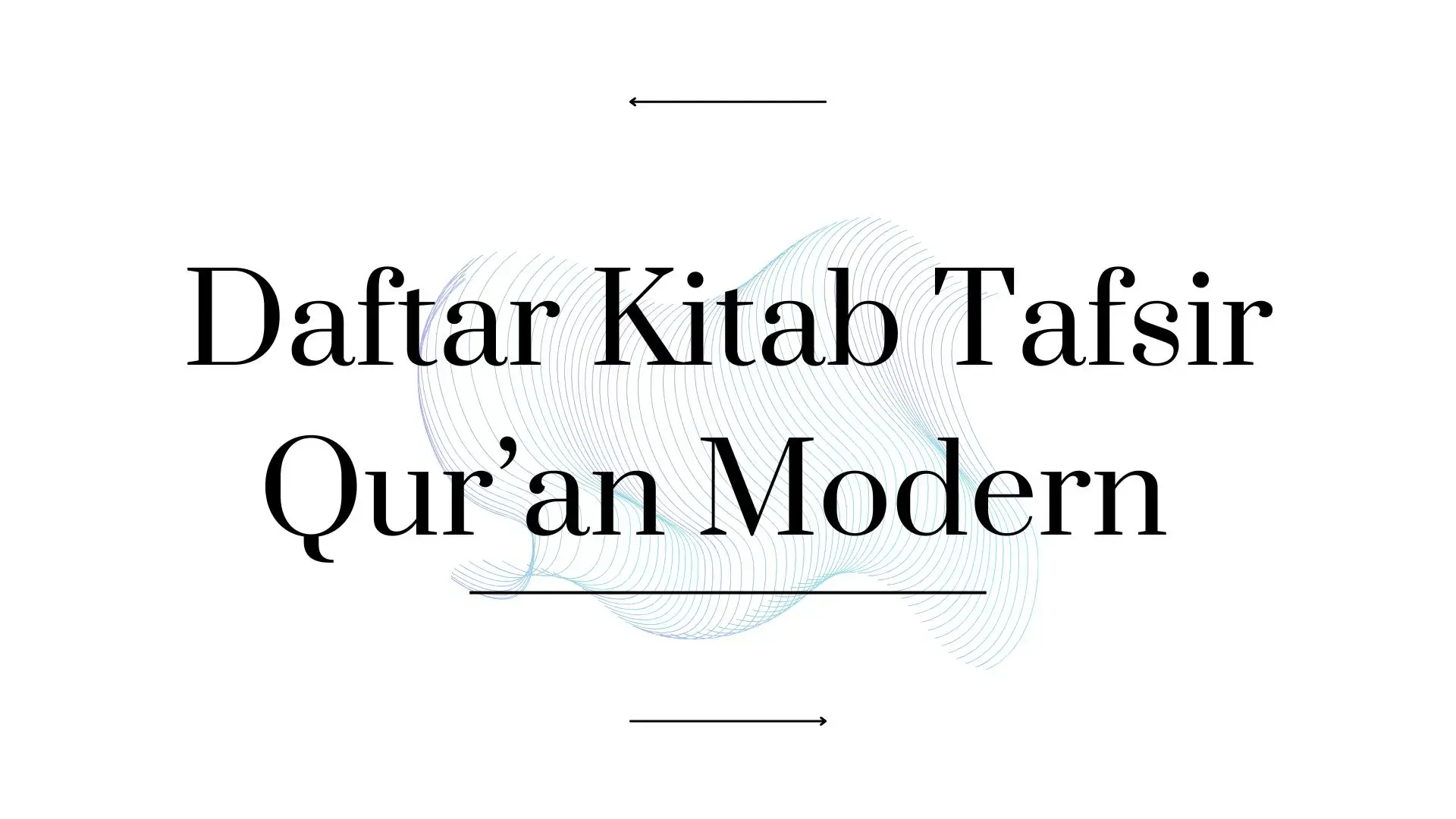 Kitab Tafsir Modern
