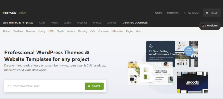 Cara Membeli Template di Themeforest