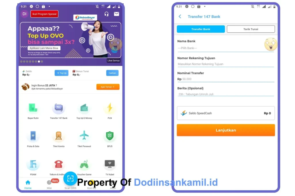 Cara Mudah Transfer Uang antar Bank di Aplikasi BebasBayar Cara Mudah Transfer Uang antar Bank di BebasBayar.com 19 Transfer Uang antar Bank