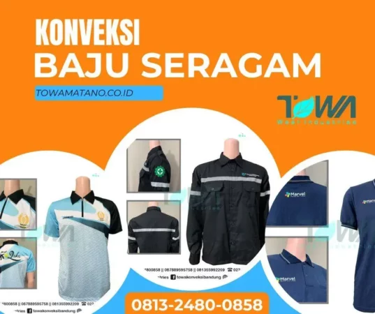 Towamatano: Layanan Konveksi Baju Seragam Profesional