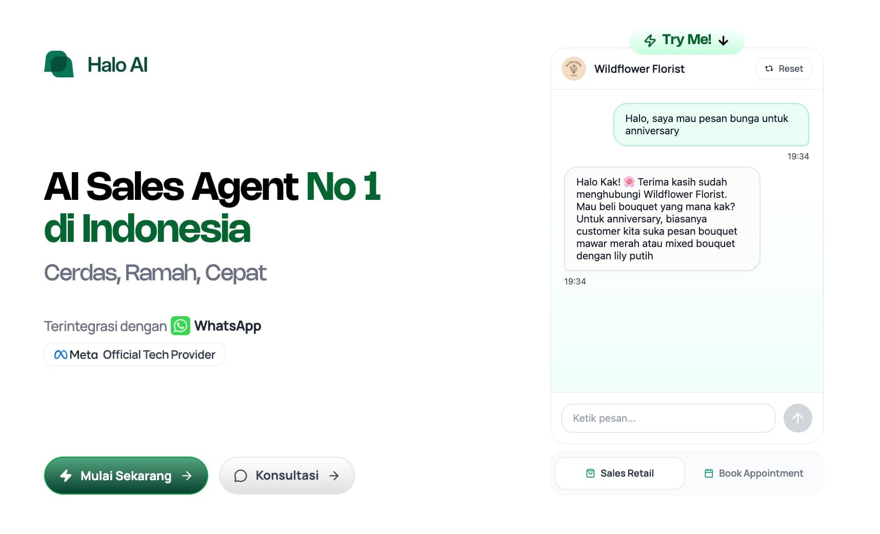 Halo AI – Solusi Cerdas untuk CS Otomatis dan Penjualan 24 Jam di WhatsApp