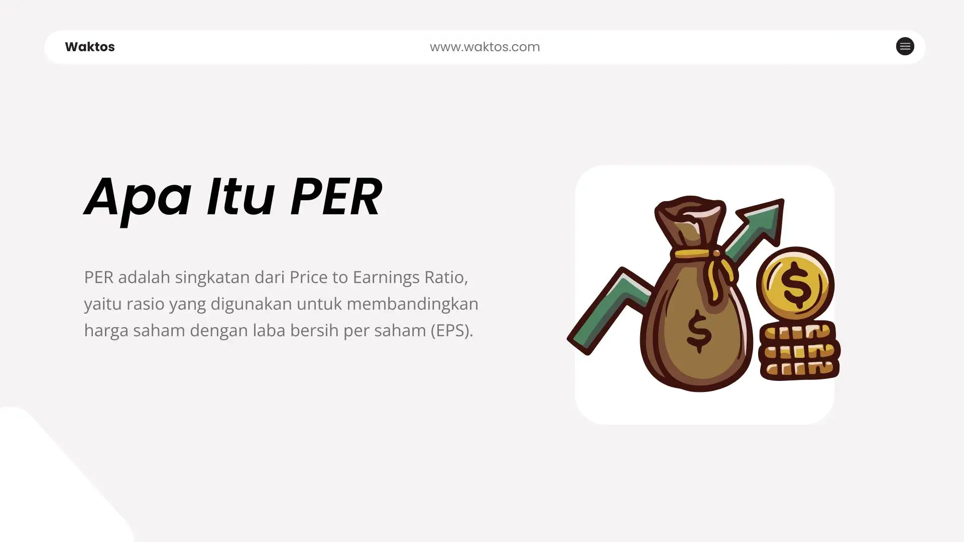 Apa itu PER