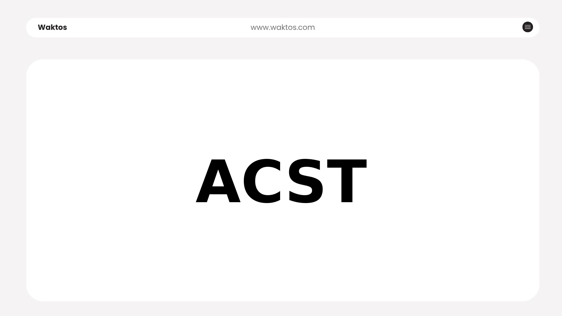 ACST