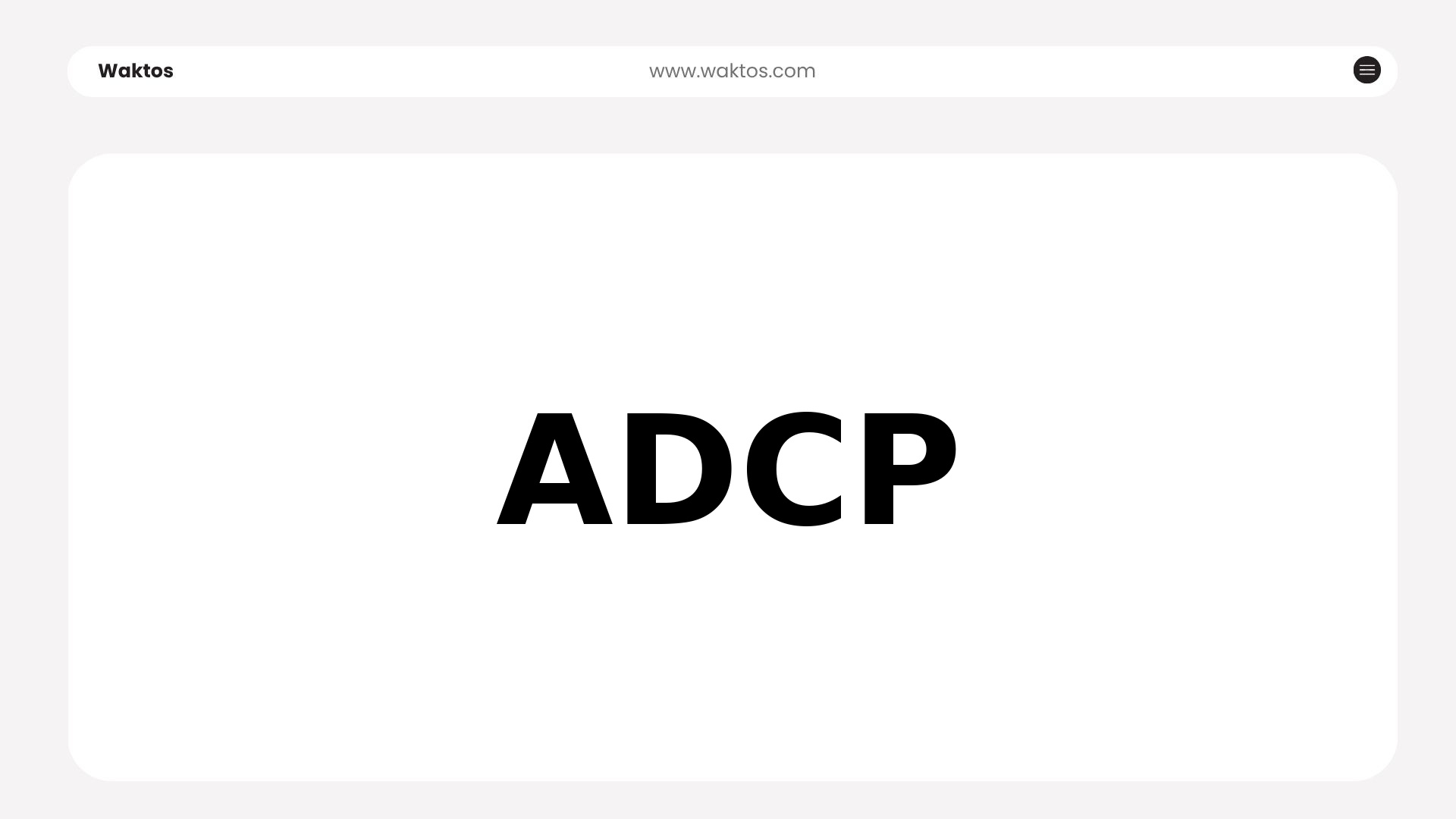 ADCP