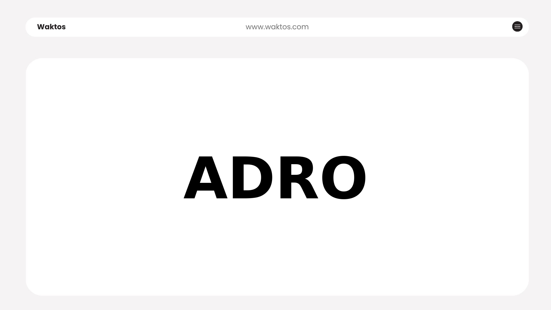 ADRO