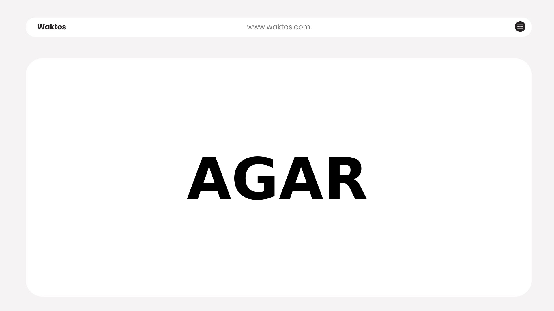 AGAR