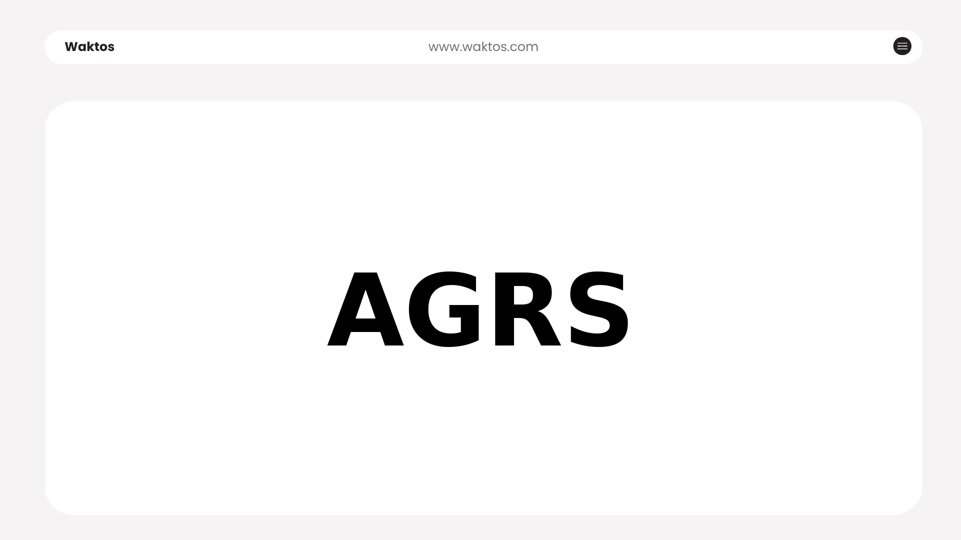 AGRS