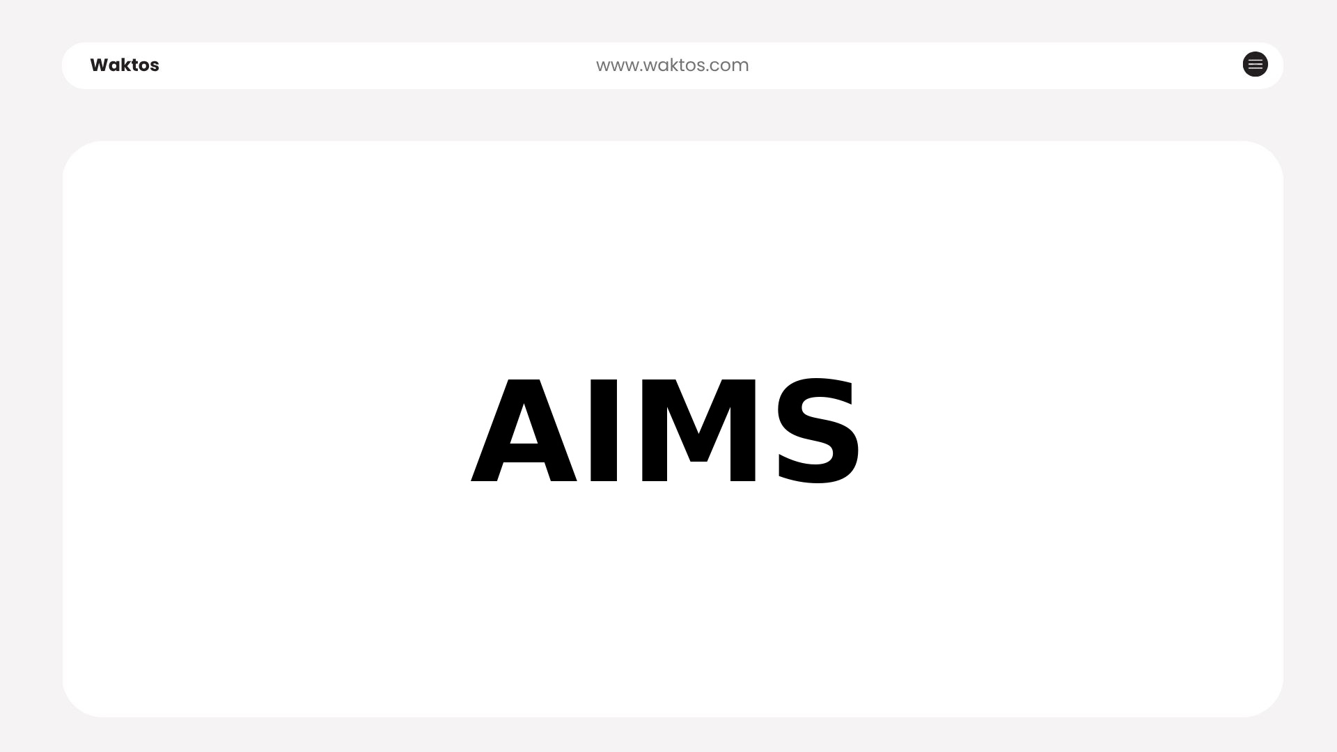 AIMS