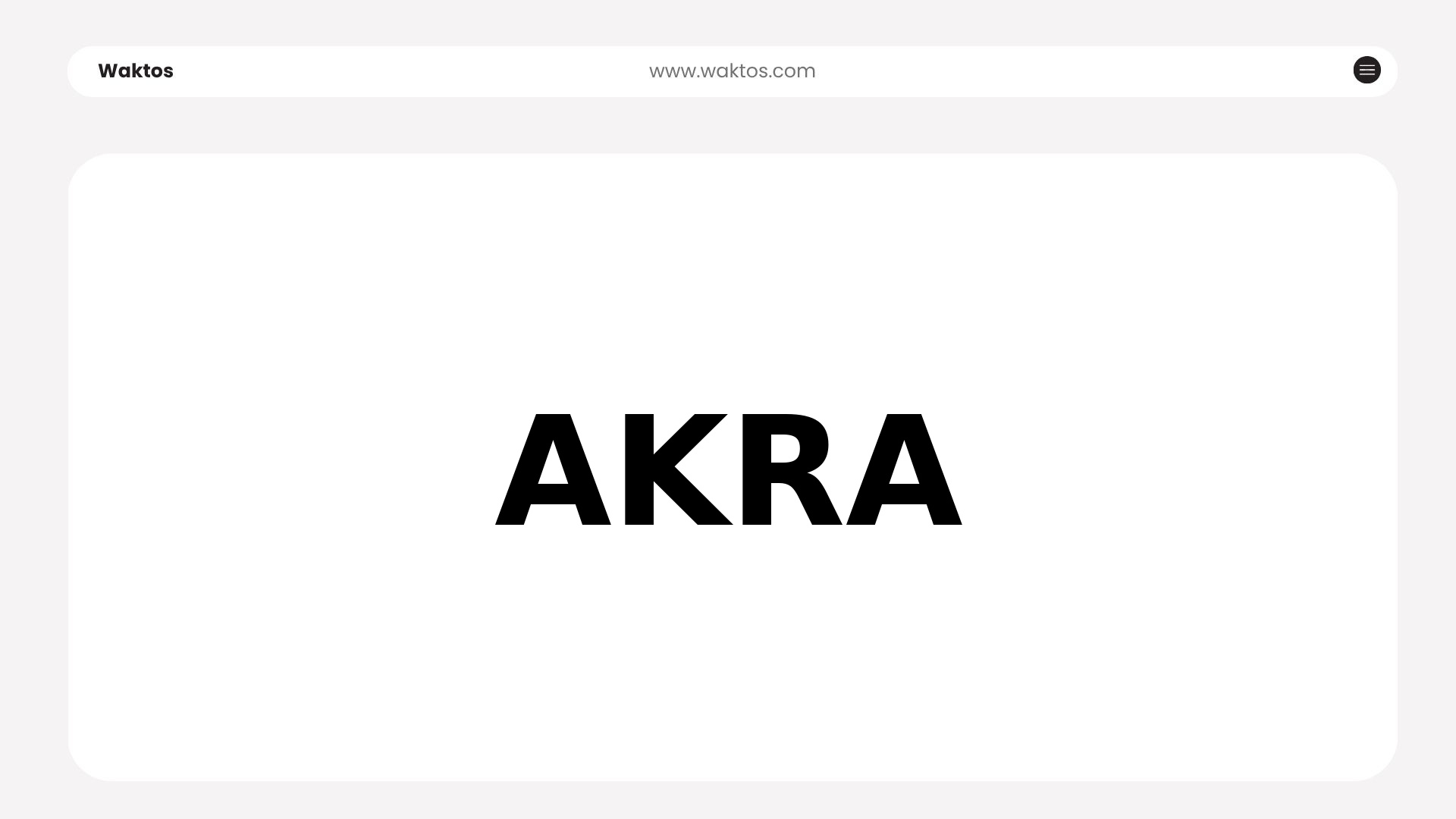 AKRA