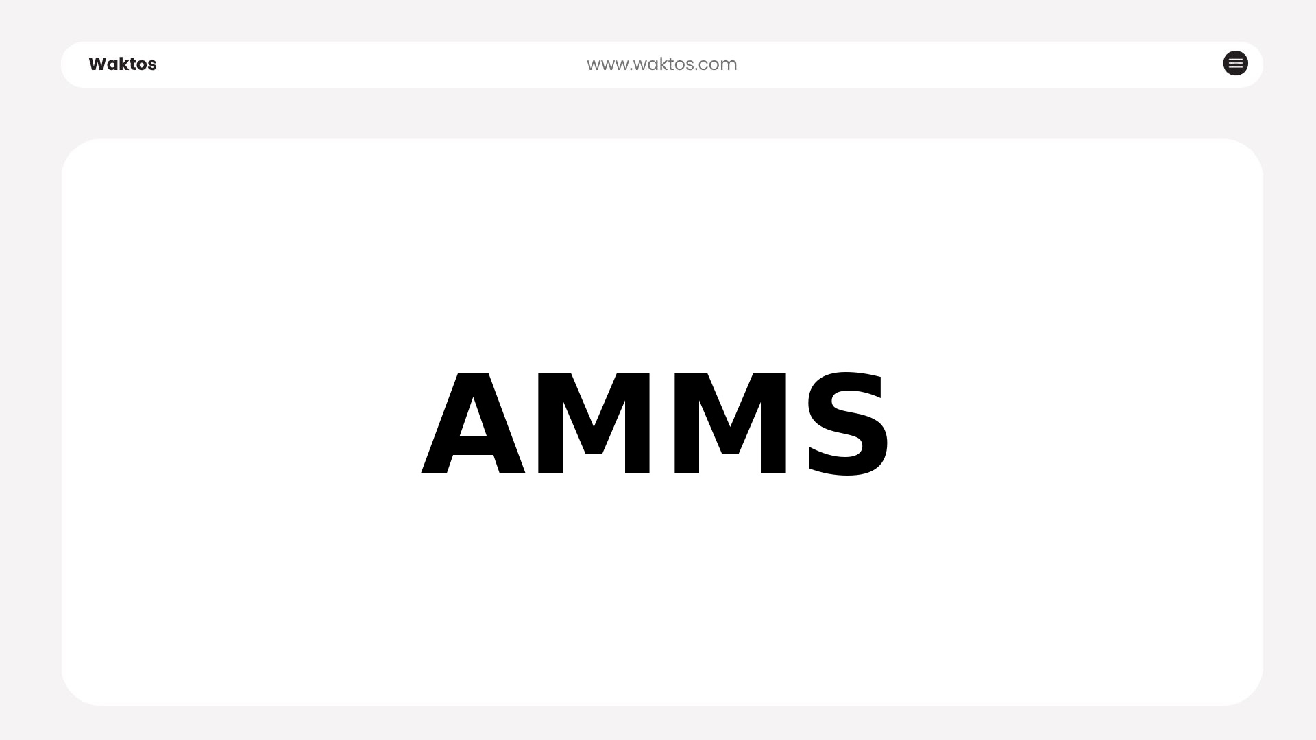 AMMS