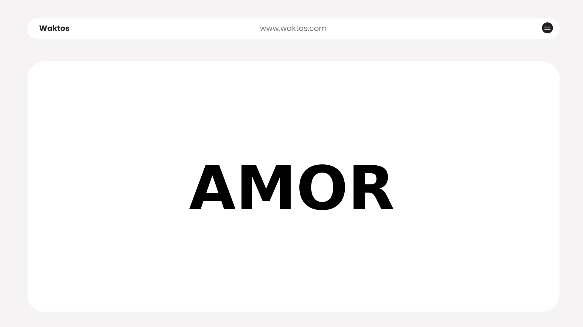 AMOR