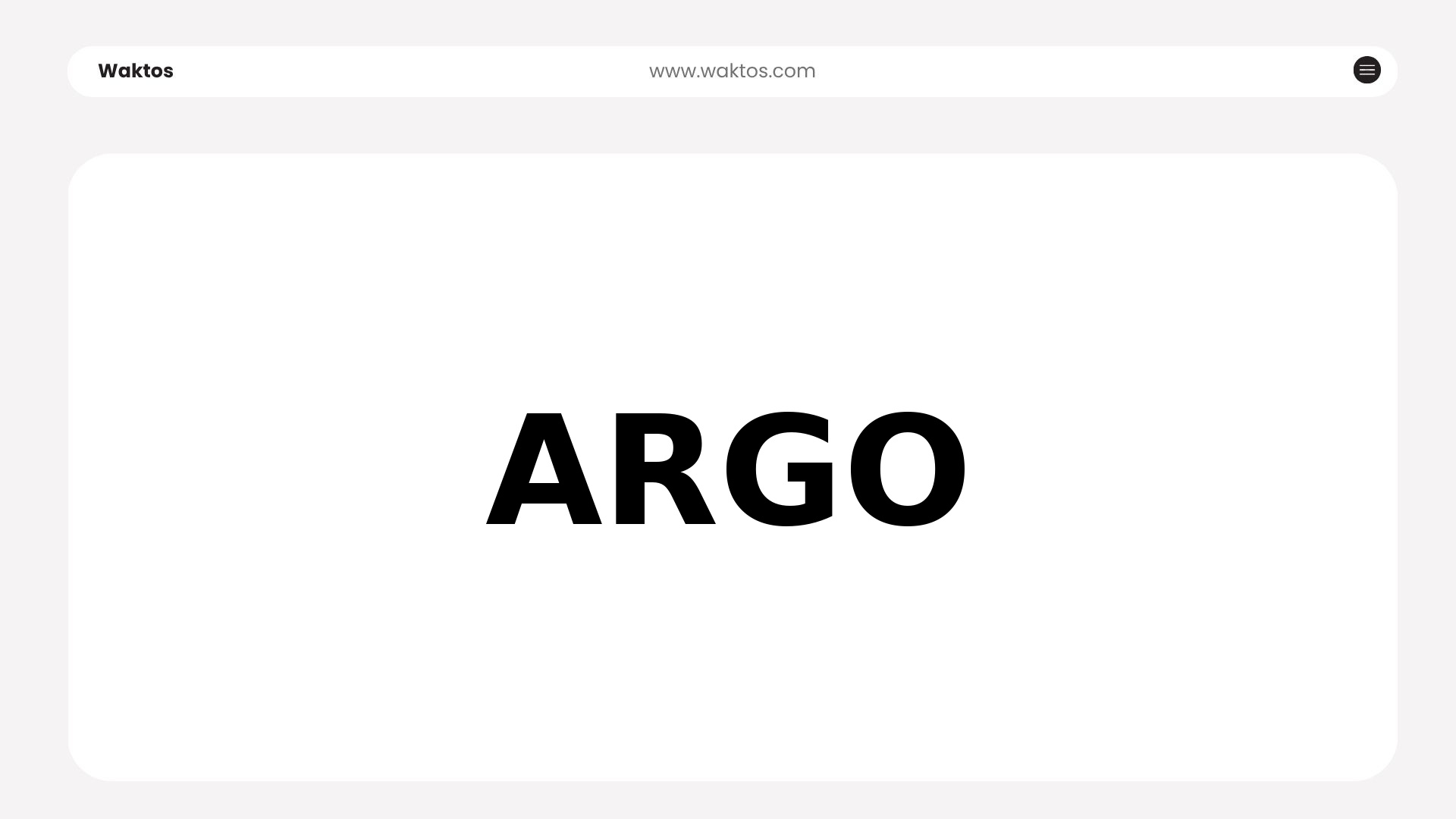 ARGO