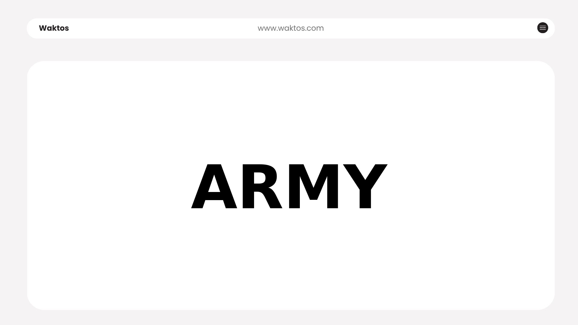 ARMY