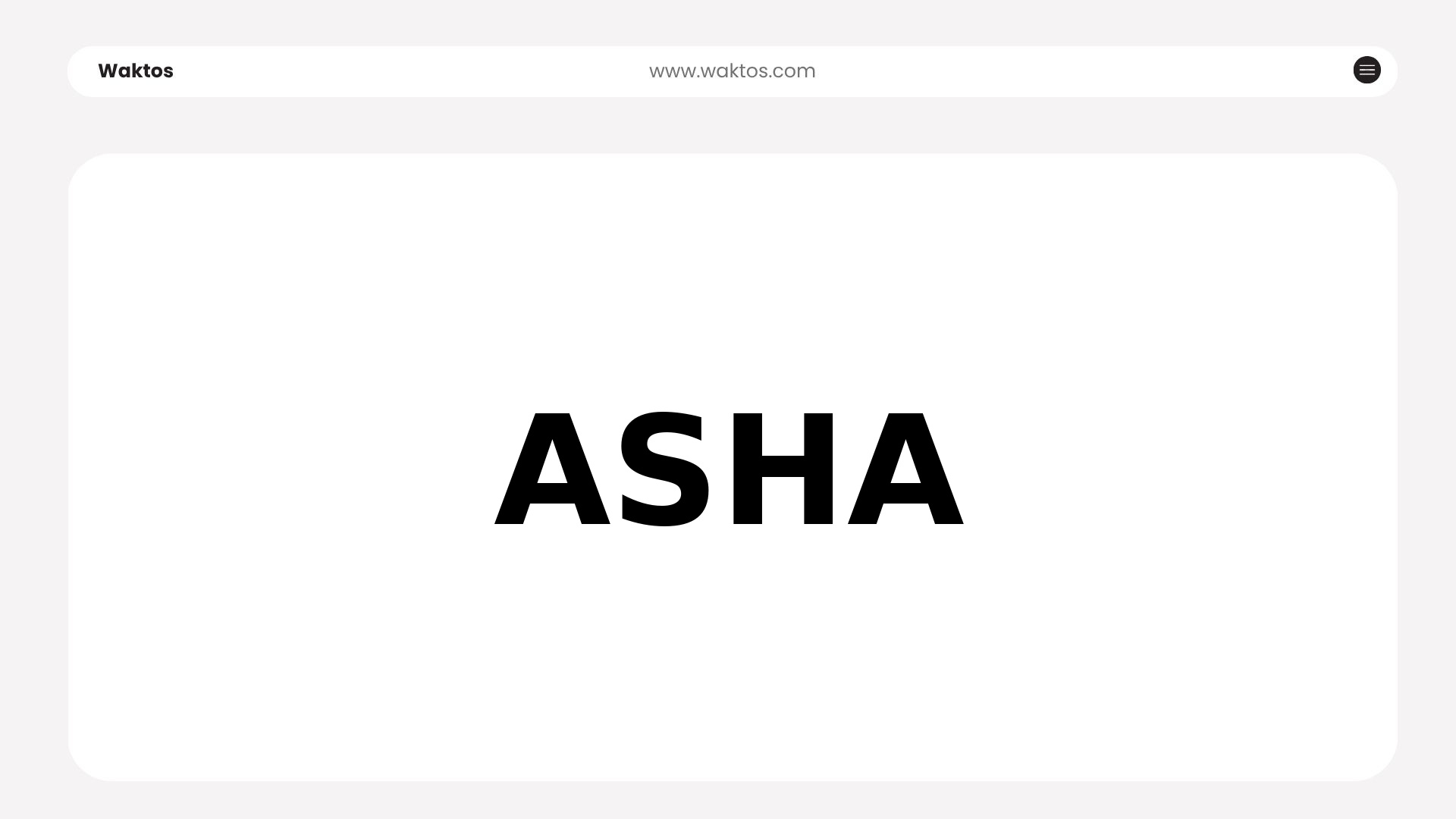ASHA