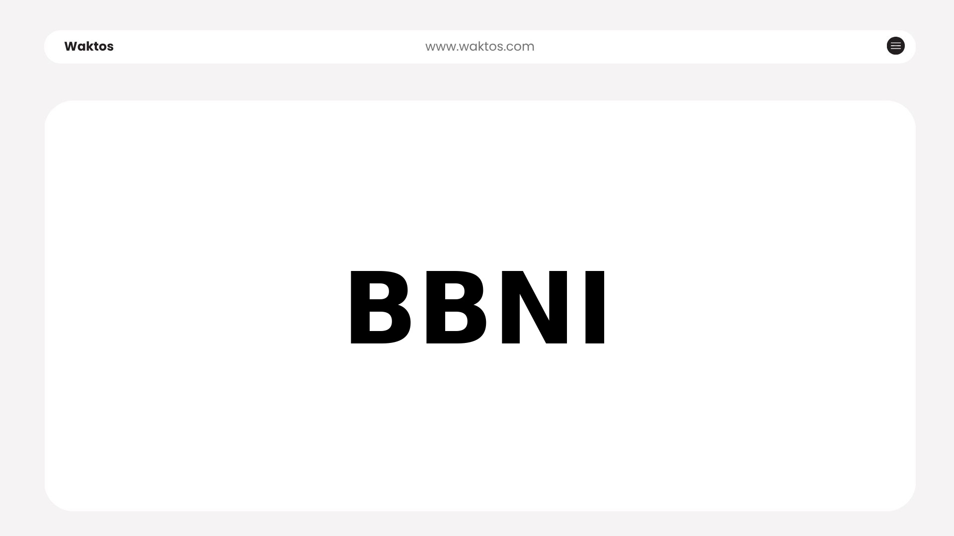 BBNI