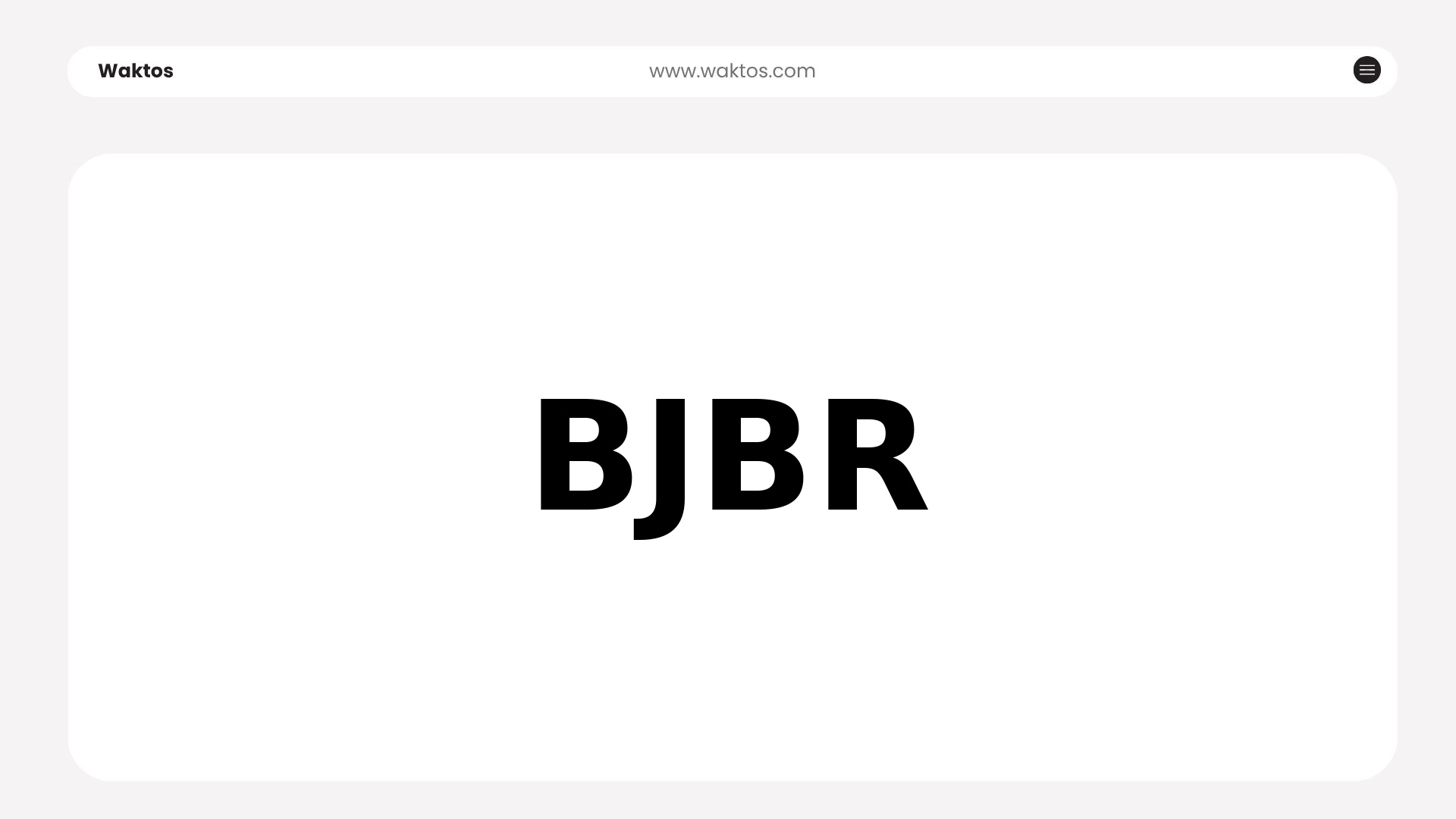 BJBR