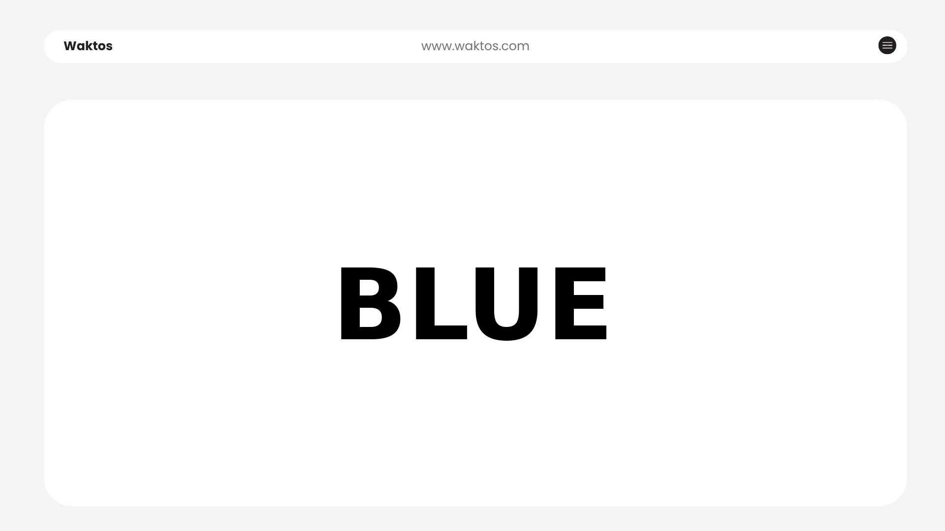 BLUE