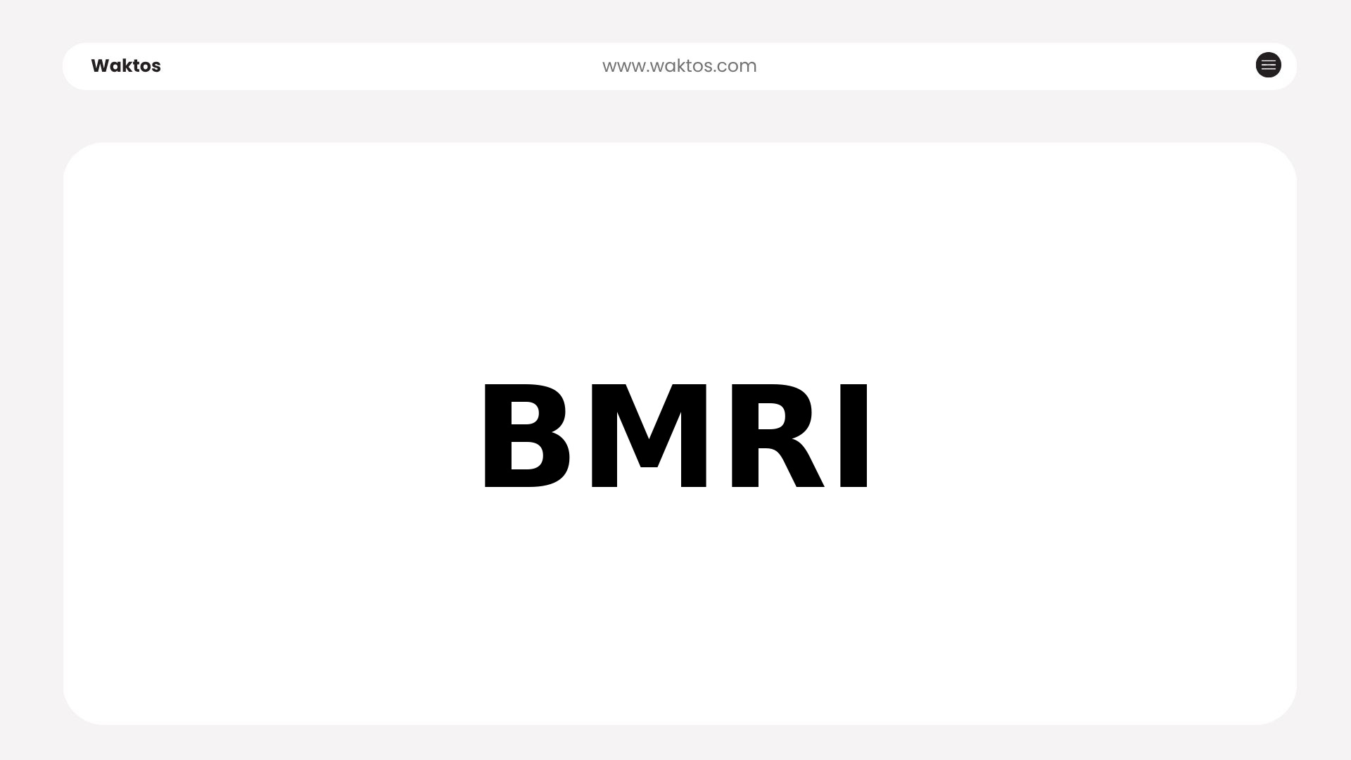 BMRI