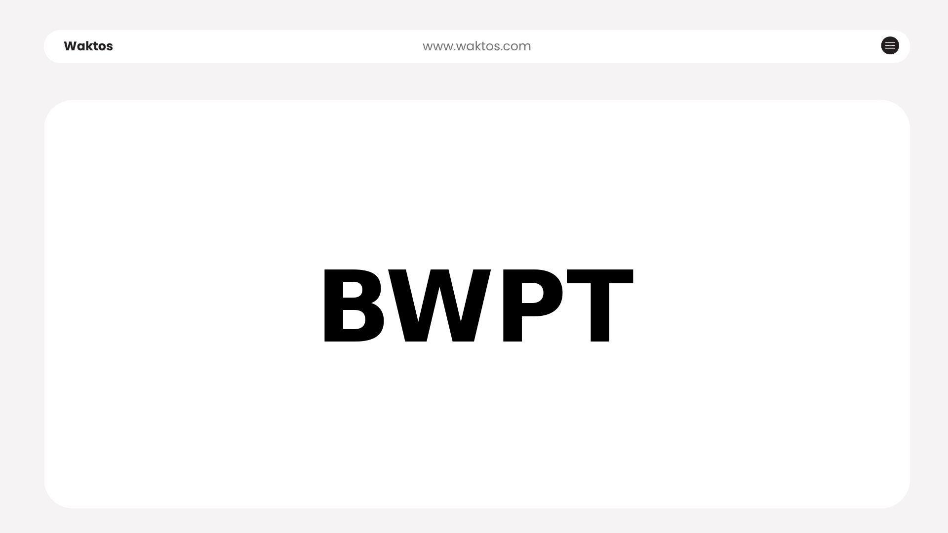 BWPT