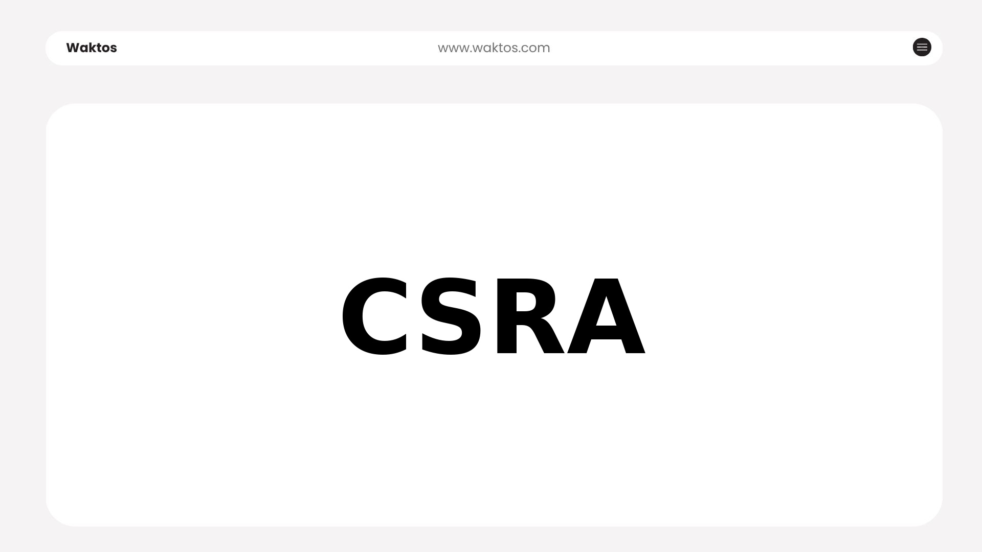 Profil PT Cisadane Sawit Raya Tbk. (CSRA)