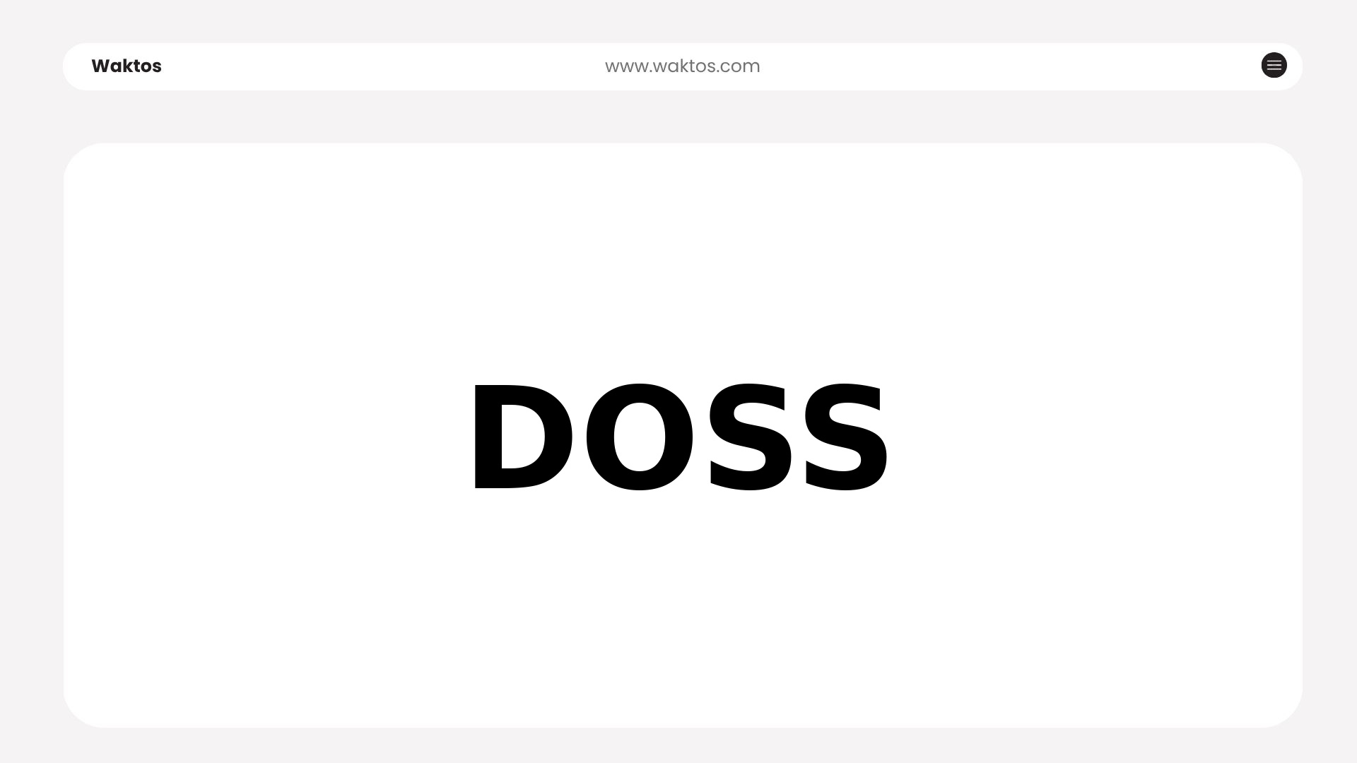 Profil PT Global Sukses Digital Tbk (DOSS)