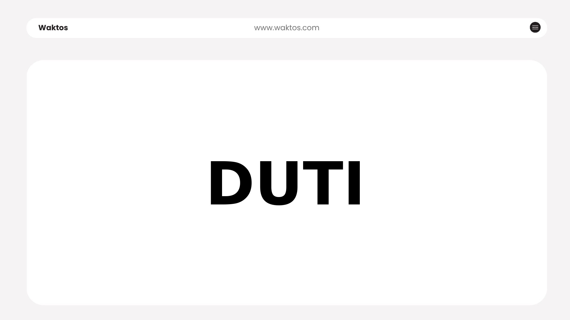 Profil Duta Pertiwi Tbk (DUTI)