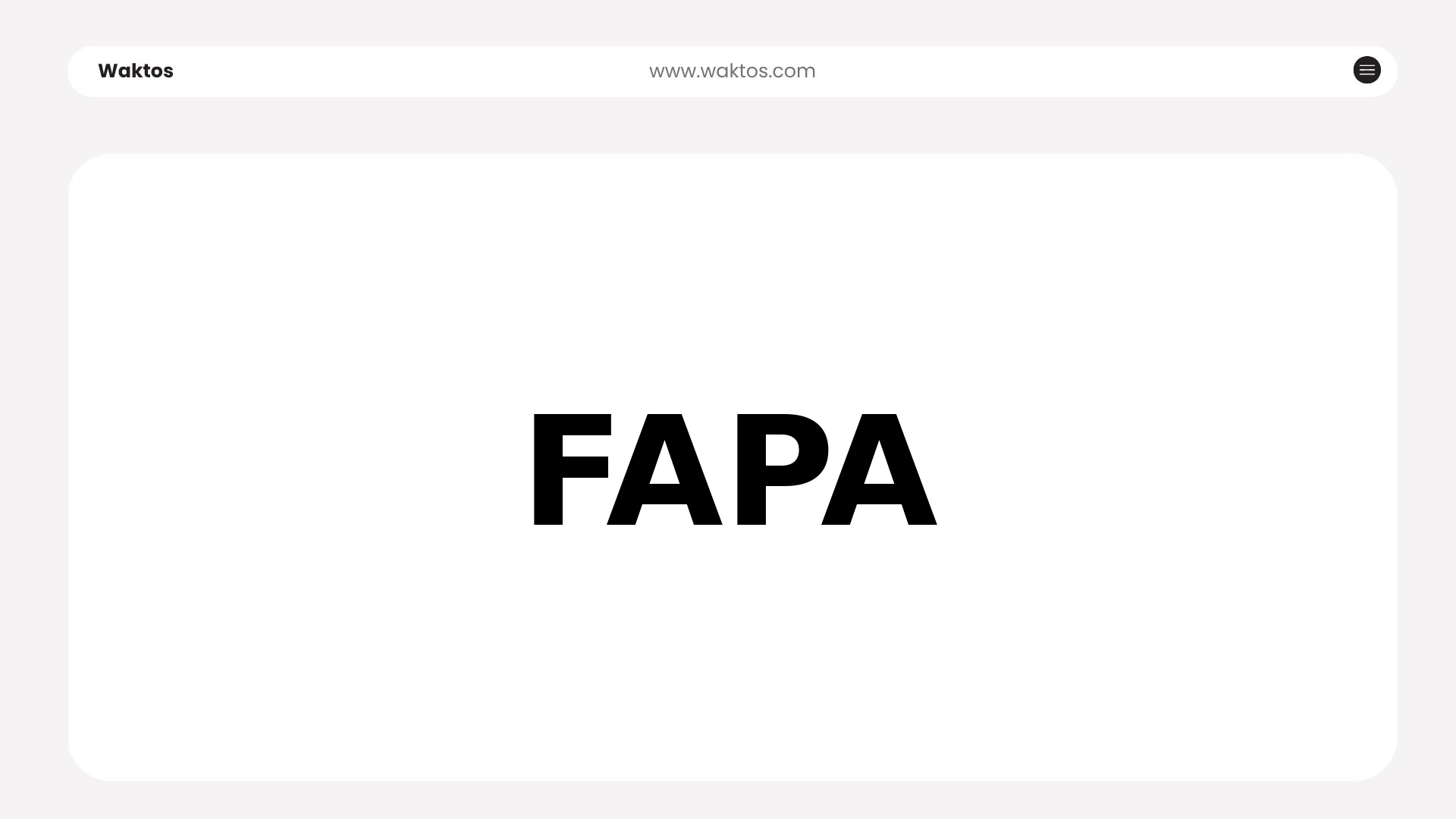 Profil PT FAP Agri Tbk (FAPA)