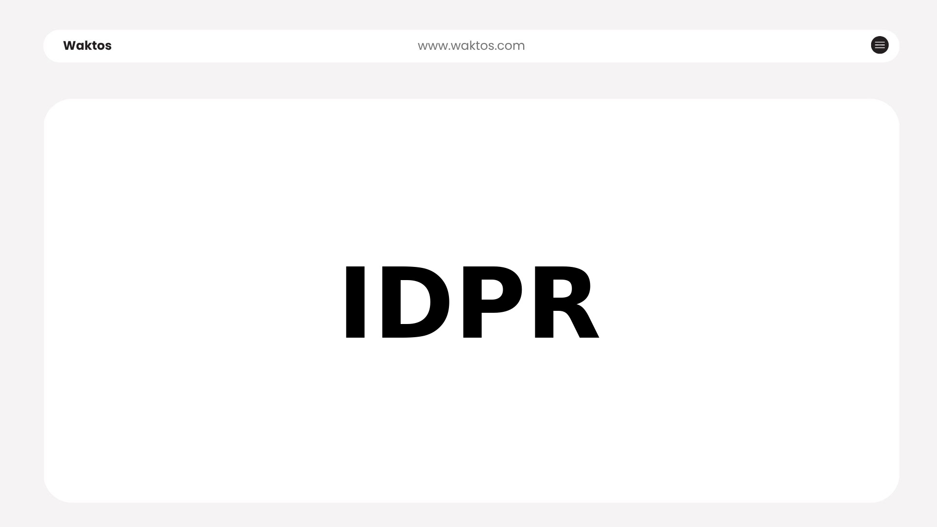 Profil PT Indonesia Pondasi Raya Tbk. (IDPR)