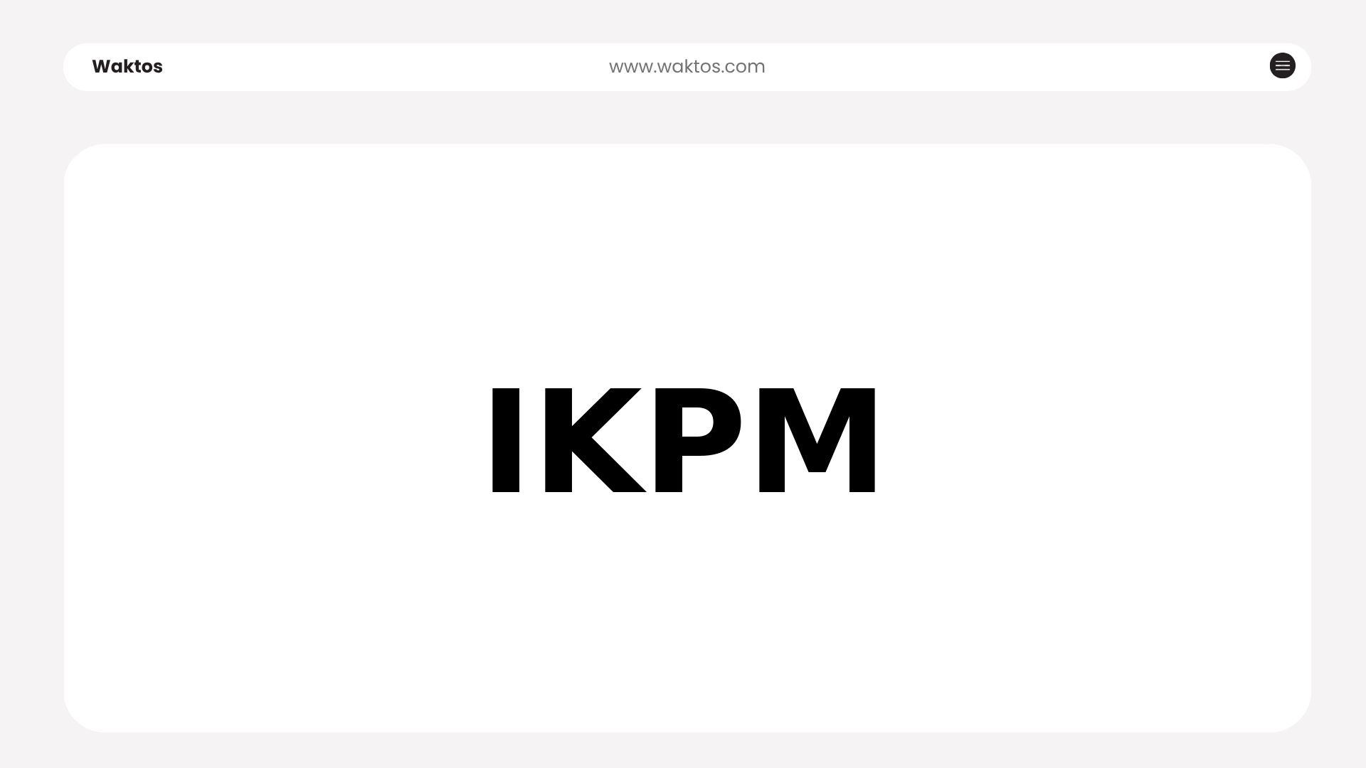 Profil PT Ikapharmindo Putramas Tbk. (IKPM)