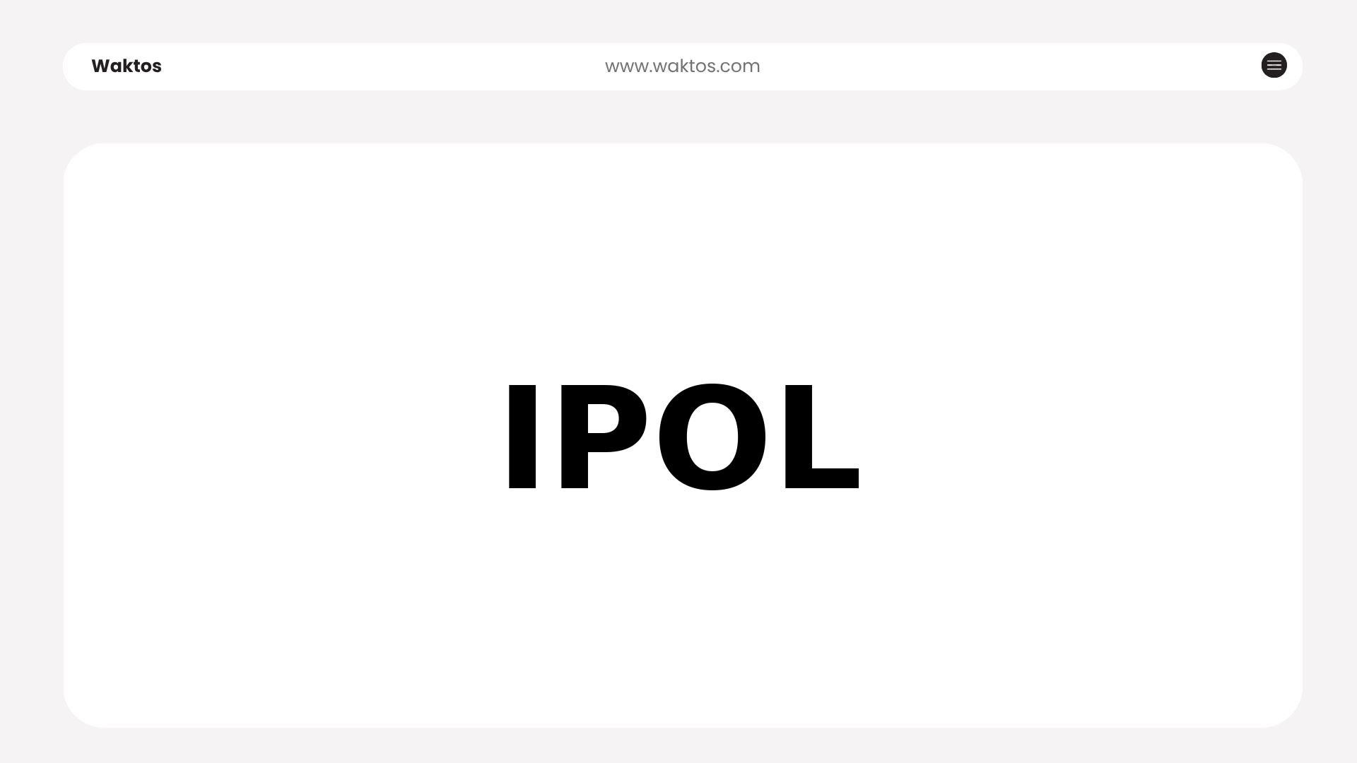 Profil Indopoly Swakarsa Industry Tbk (IPOL)