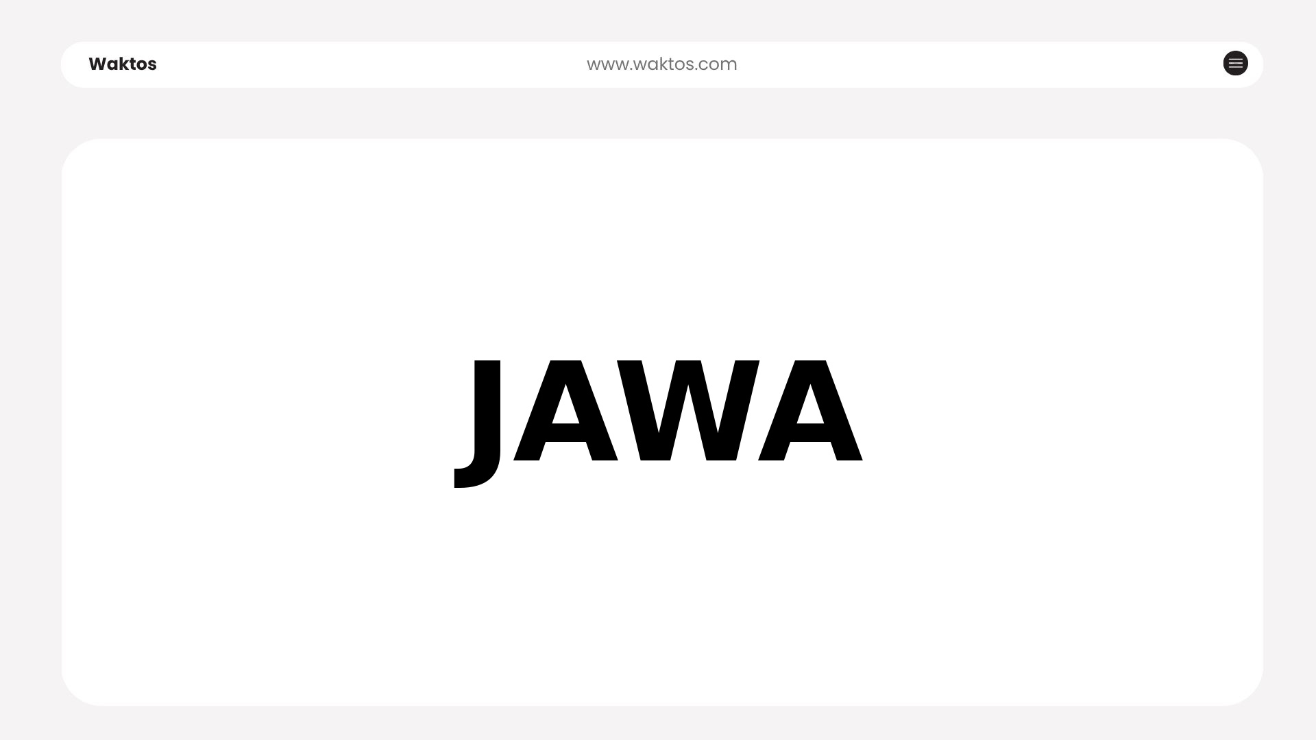Profil Jaya Agra Wattie Tbk (JAWA)
