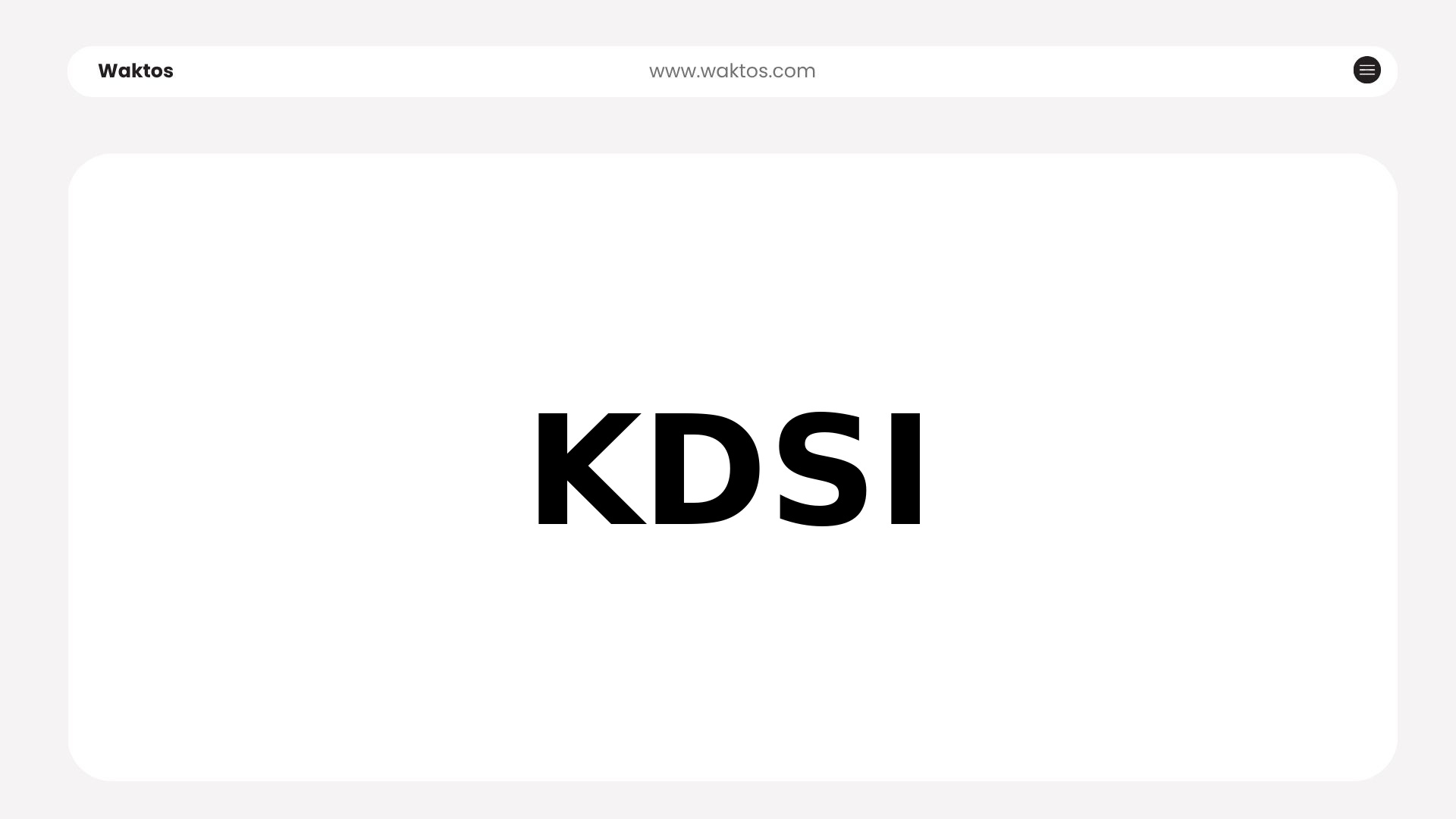 Profil Kedawung Setia Industrial Tbk (KDSI)