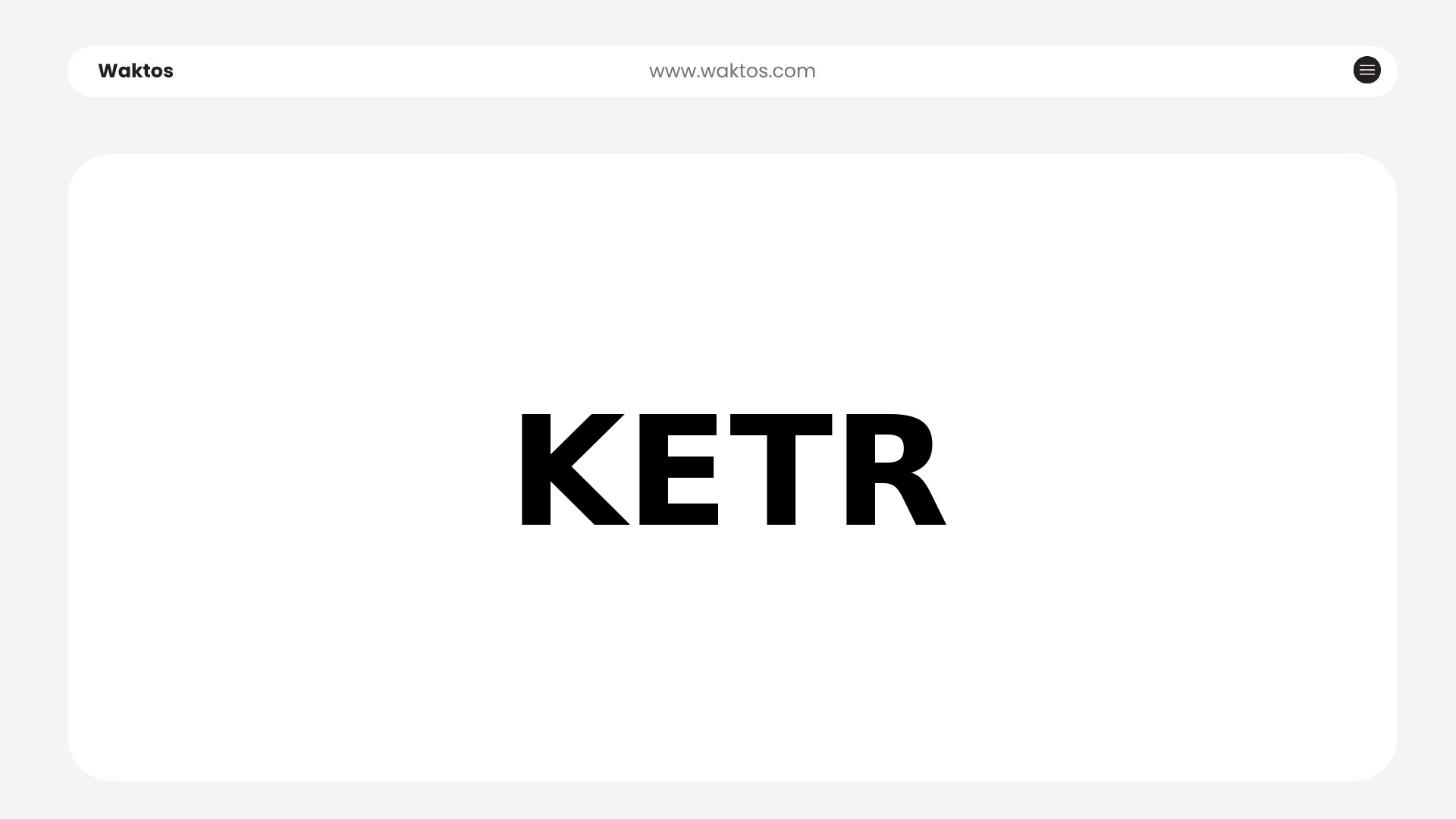 Profil PT Ketrosden Triasmitra Tbk (KETR)