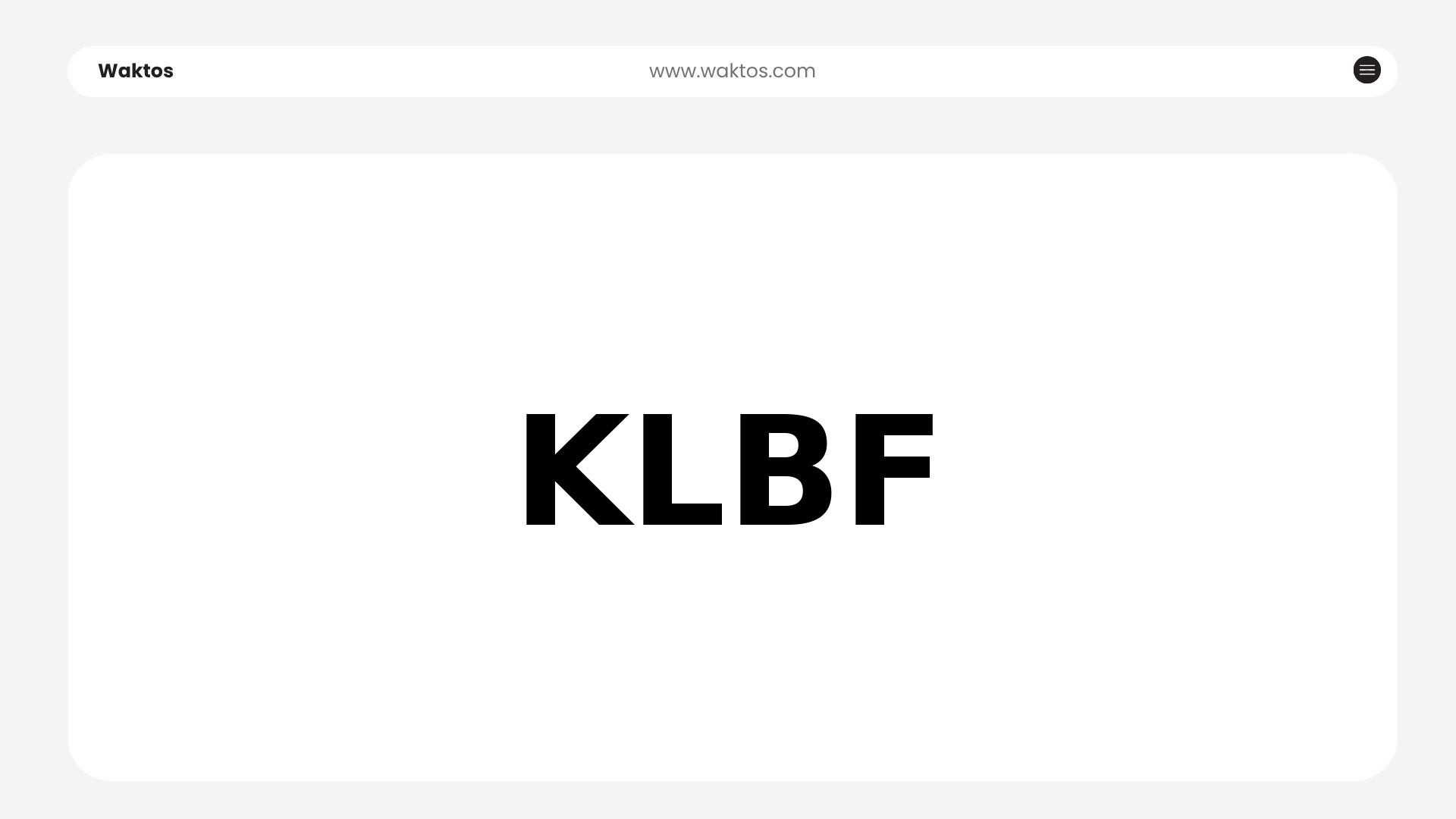 Profil Kalbe Farma Tbk (KLBF)