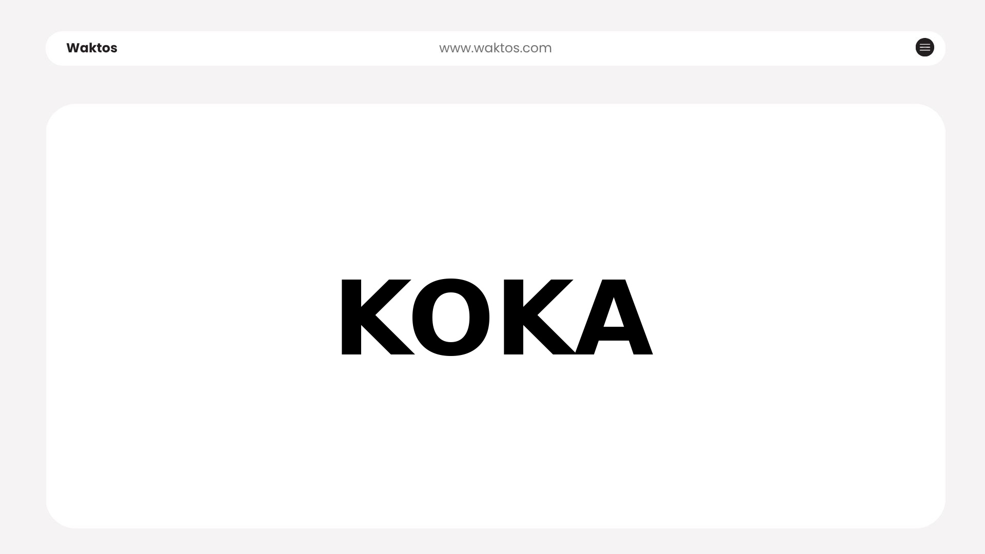 Profil PT Koka Indonesia Tbk. (KOKA)