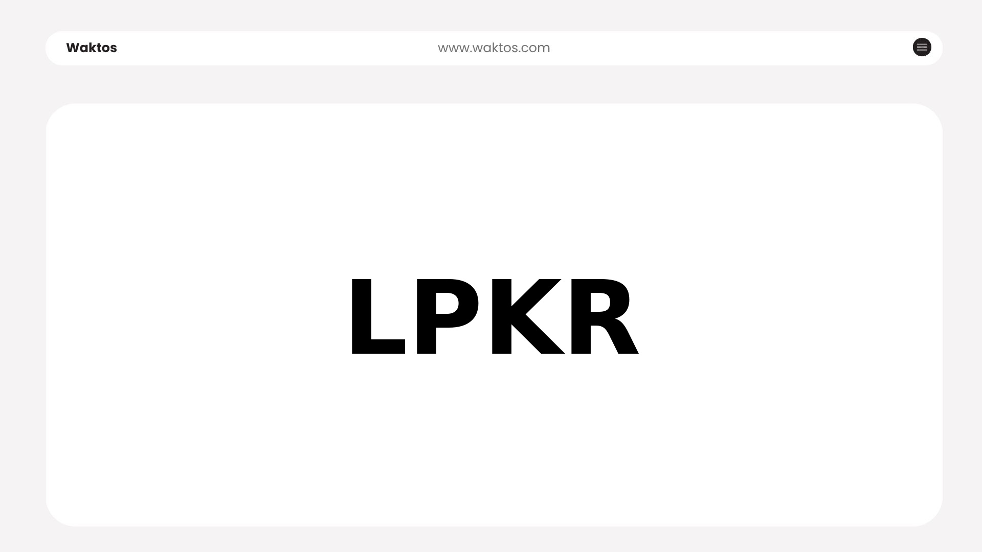 Profil Lippo Karawaci Tbk (LPKR)