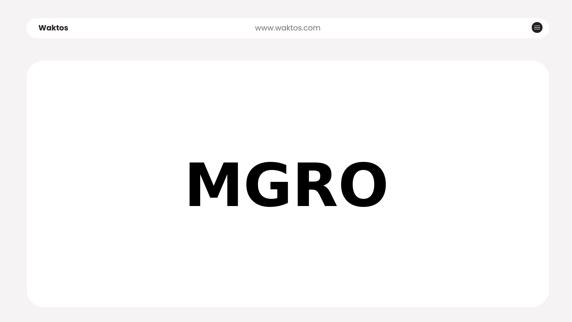 Profil PT Mahkota Group Tbk. (MGRO)