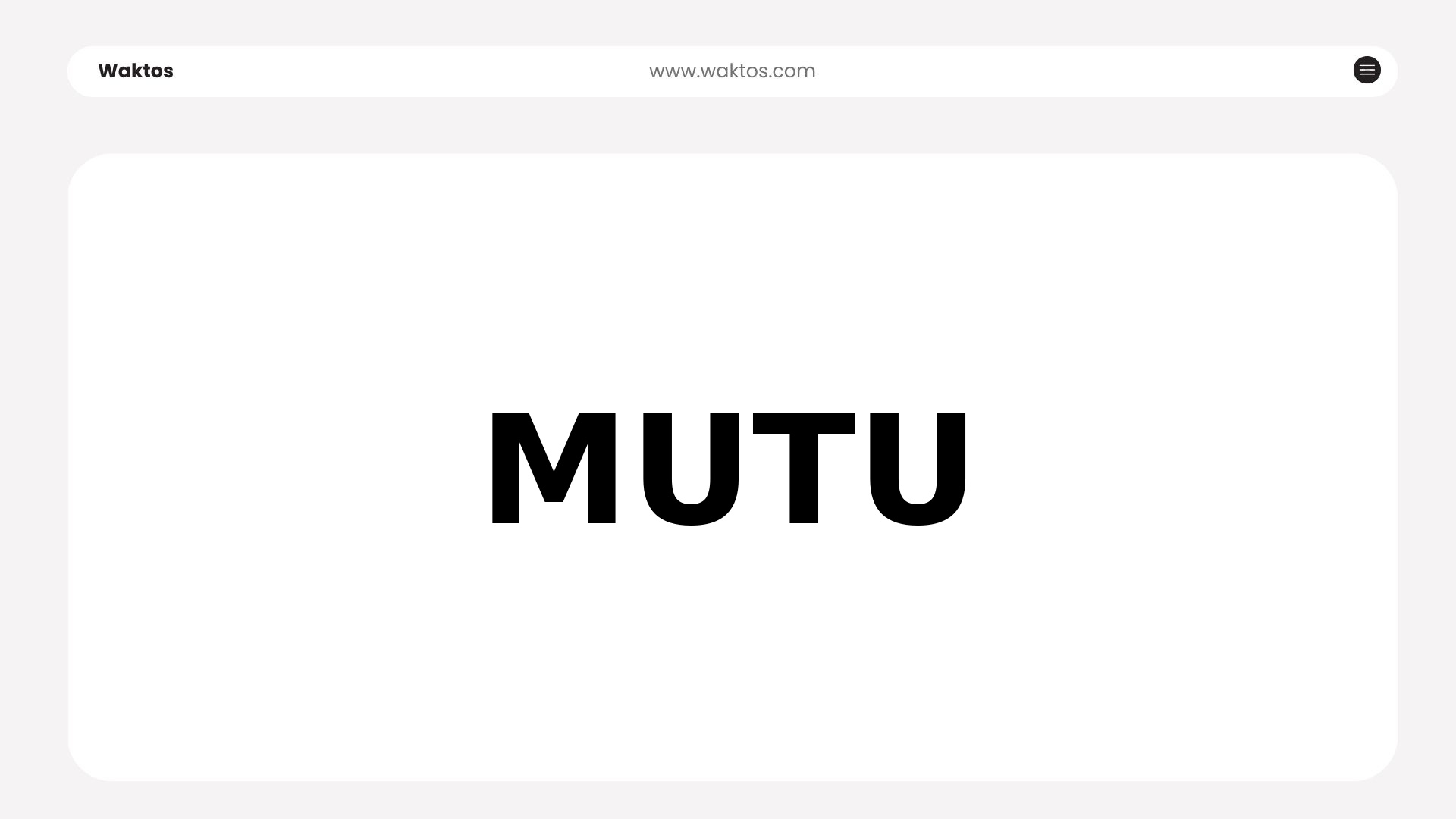 Profil PT Mutuagung Lestari Tbk (MUTU)