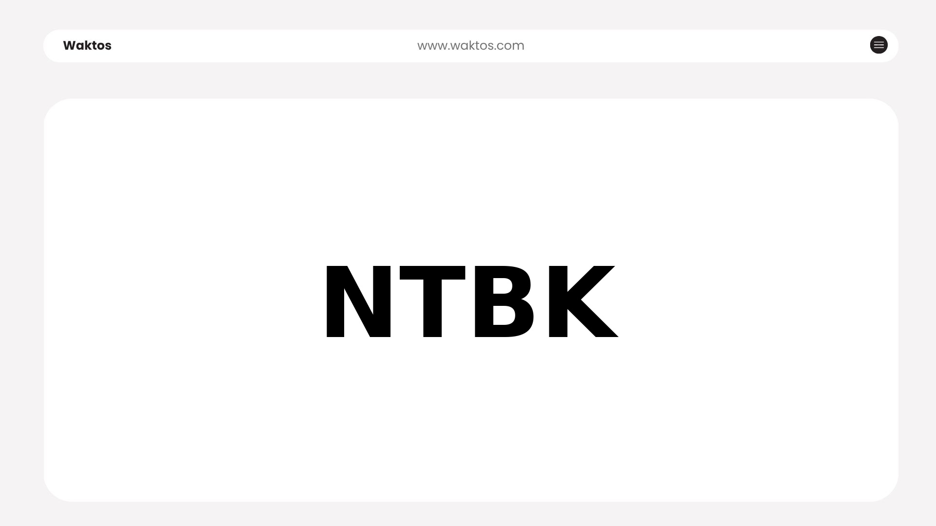 Profil PT Nusatama Berkah Tbk (NTBK)