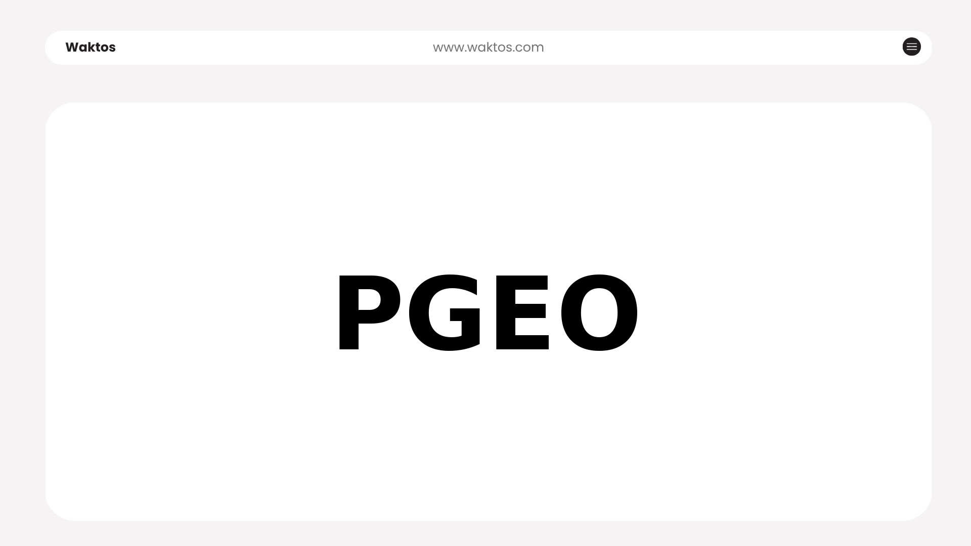 Profil PT Pertamina Geothermal Energy Tbk (PGEO)