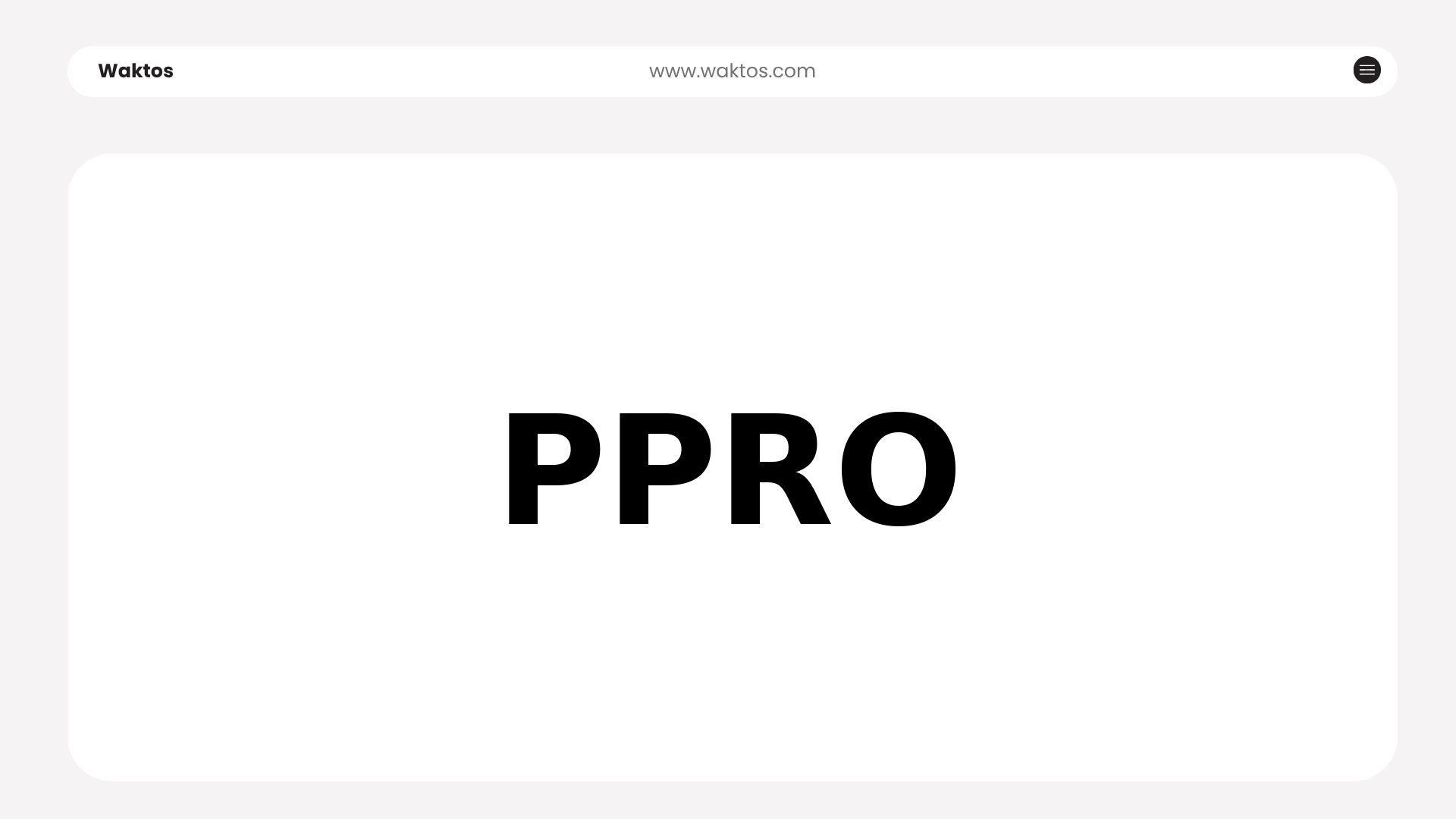 Profil PT PP Properti Tbk. (PPRO)