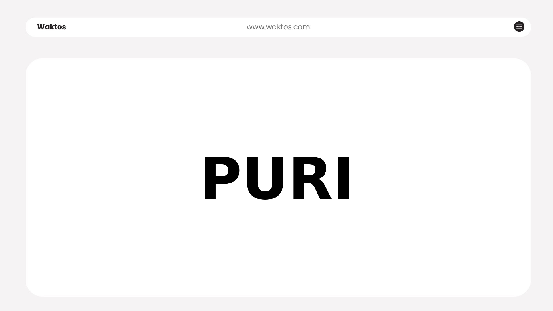 Profil PT Puri Global Sukses Tbk (PURI)