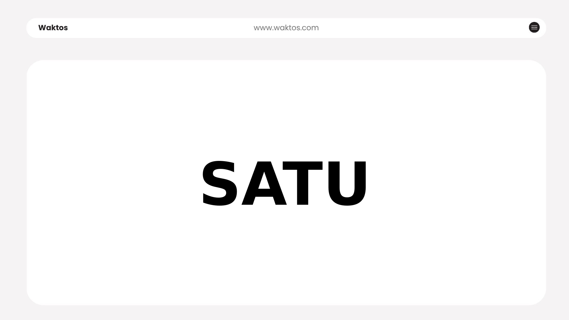 Profil PT Kota Satu Properti Tbk. (SATU)