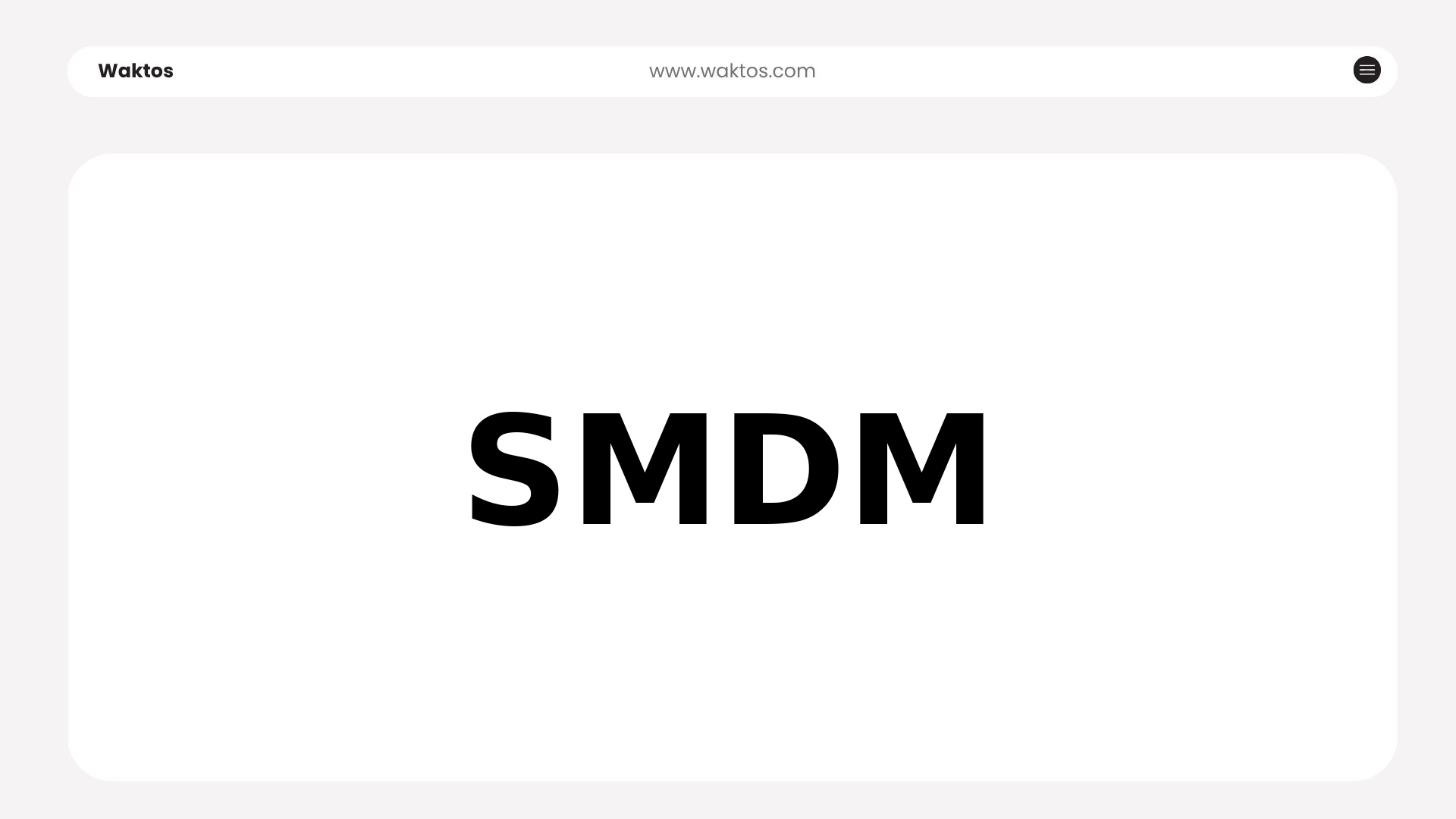 Profil Suryamas Dutamakmur Tbk (SMDM)