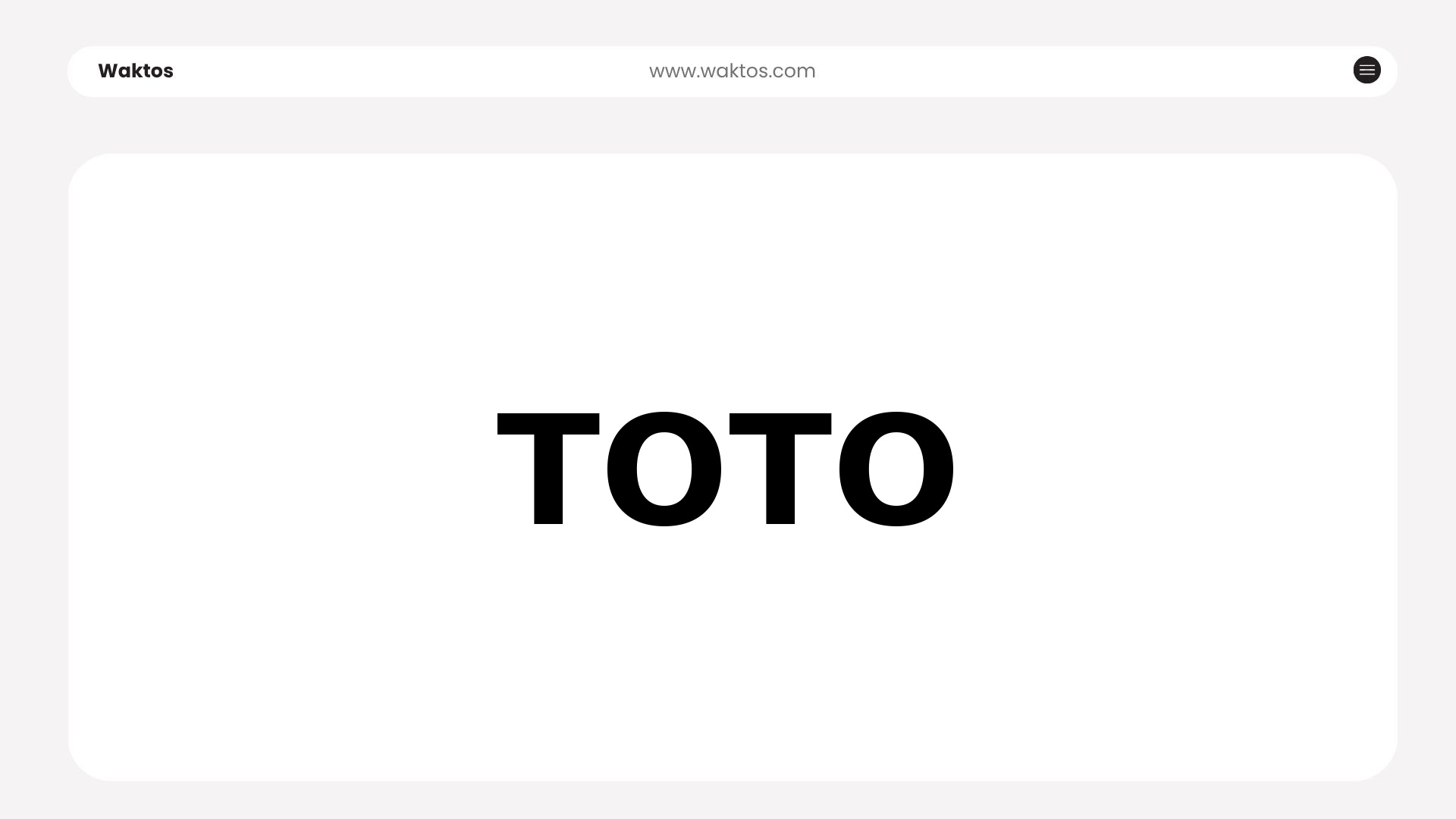 Profil Surya Toto Indonesia Tbk (TOTO)