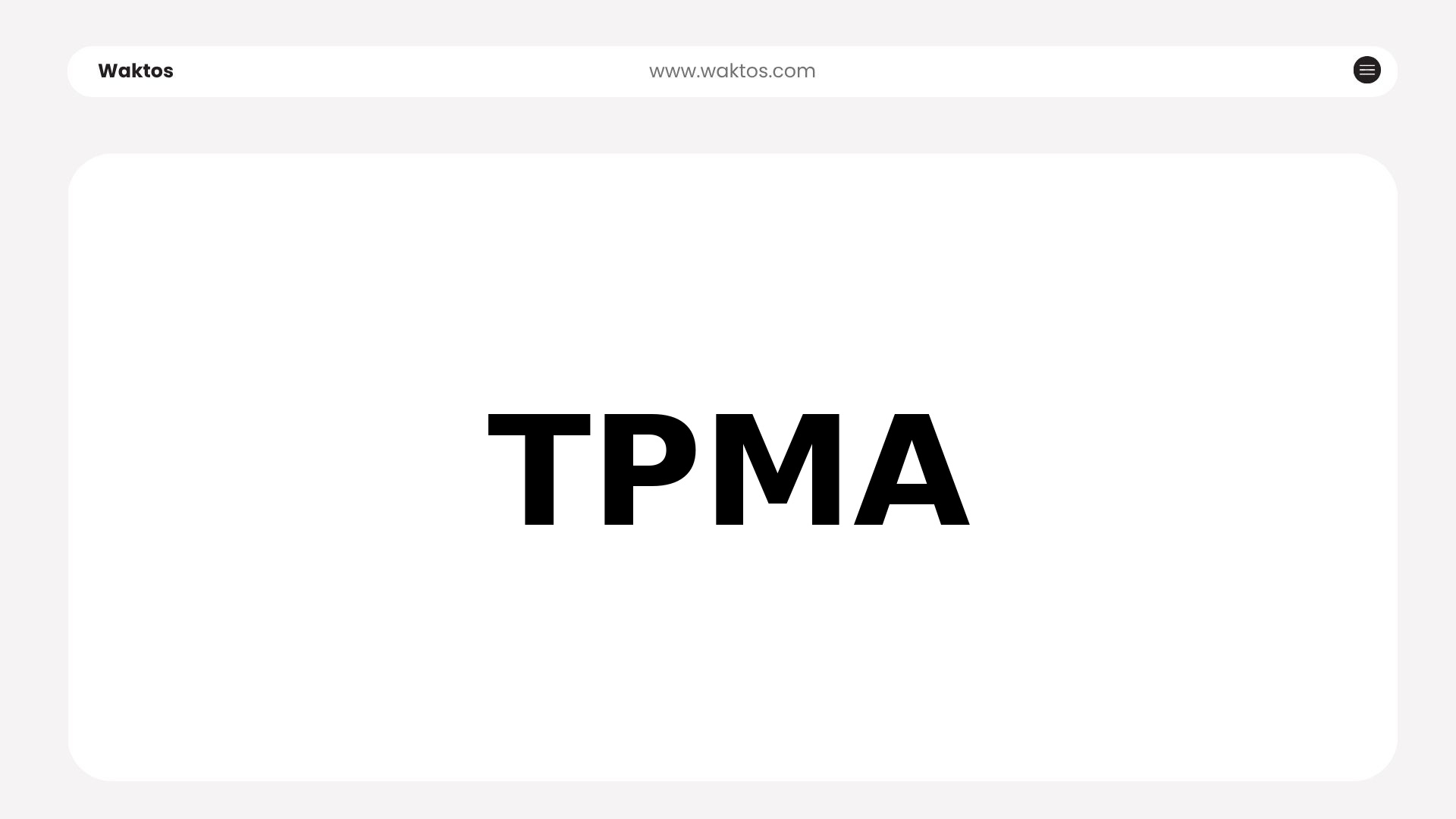 Profil Trans Power Marine Tbk (TPMA)
